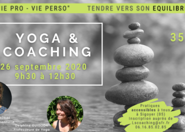 Coaching & Yoga, équilibre vie Pro / vie Perso - le 26 septembre